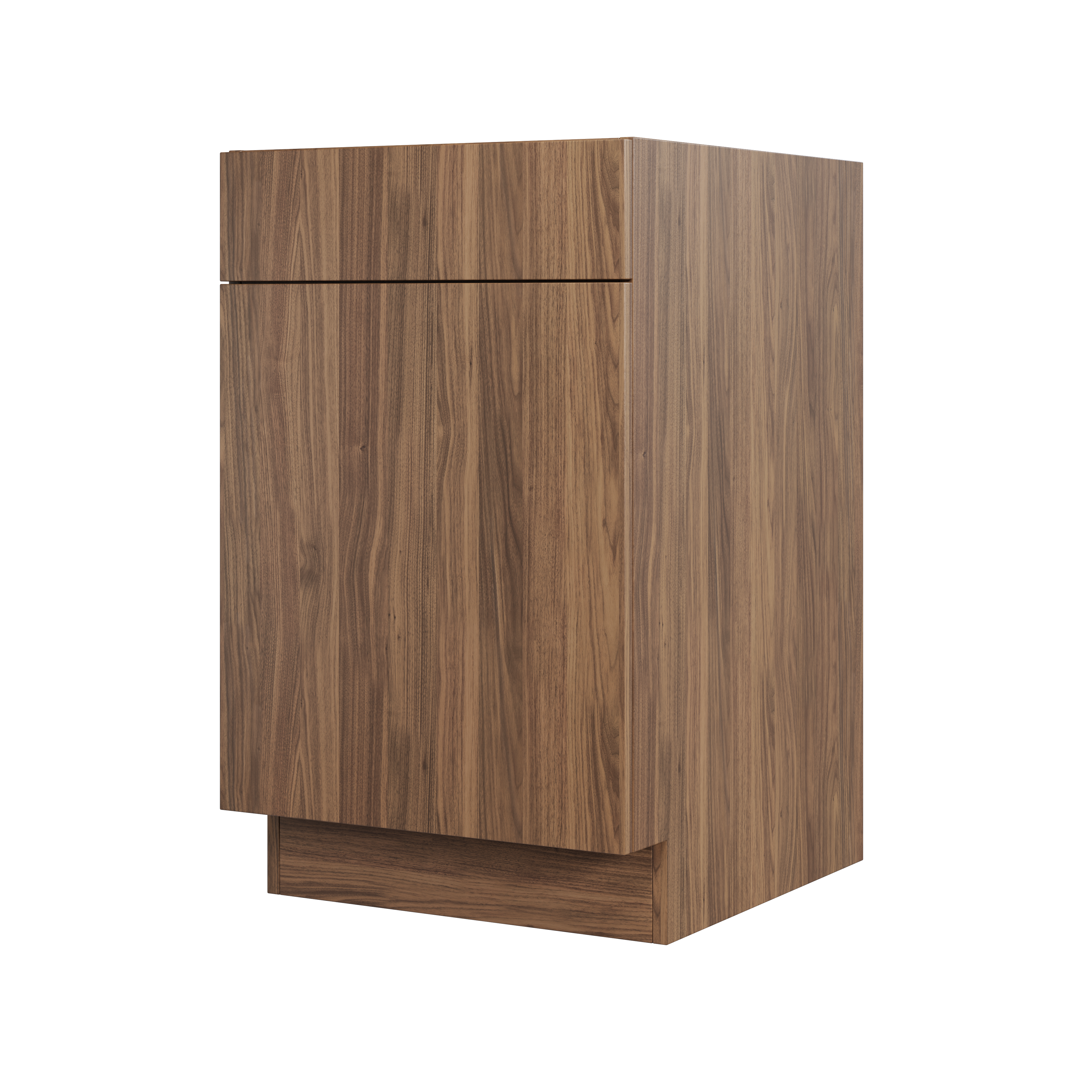 Natural Walnut Euro Cabinets 4